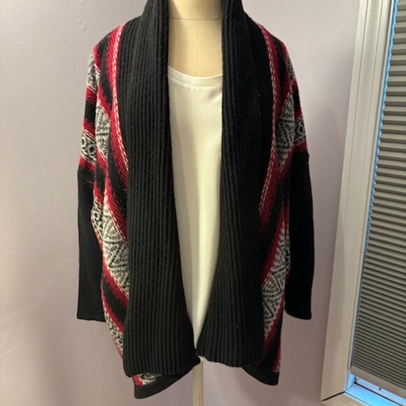 J.Jill Women’s Knit Sweater Open Front w/Pin Closure-SM - Picture 2 of 7